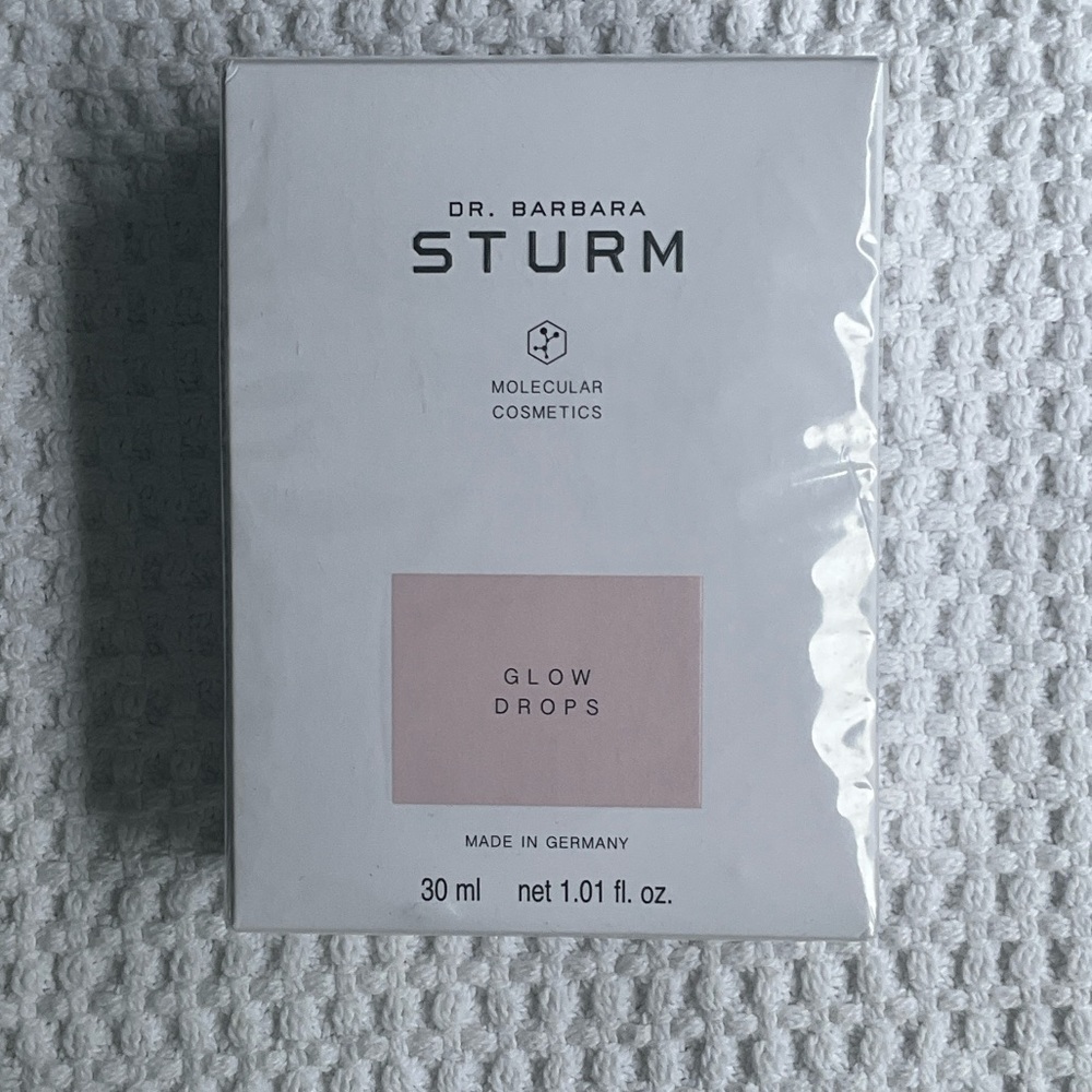 Dr. Barbara Sturm Glow Drops in White and Pink Packaging